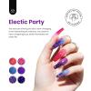 imageBeetles Cat Eye Gel Nail Polish Set 6 Colors Brown Purple Glitter Nude Sparkle Stunning Champagne Burgundy Gold lavender Magnetic Effect Nail U v Gel Polish Art Design Gifts for Women00Electic Party