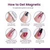 imageBeetles Cat Eye Gel Nail Polish Set 6 Colors Brown Purple Glitter Nude Sparkle Stunning Champagne Burgundy Gold lavender Magnetic Effect Nail U v Gel Polish Art Design Gifts for Women000Astrology Tarot