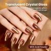 imageBeetles Cat Eye Gel Nail Polish Set 6 Colors Brown Purple Glitter Nude Sparkle Stunning Champagne Burgundy Gold lavender Magnetic Effect Nail U v Gel Polish Art Design Gifts for Women000Golden Mirage