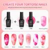 imageBeetles Cat Eye Gel Nail Polish Set 6 Colors Brown Purple Glitter Nude Sparkle Stunning Champagne Burgundy Gold lavender Magnetic Effect Nail U v Gel Polish Art Design Gifts for WomenCupids Crush