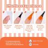 imageBeetles Neon Gel Nail Polish  Beetles Summer Voyage Sunstripe Summer Nails 6 Colors Summer Gel Nail Polish Set Soak Off UV LED Neon Nails LongLasting Manicure Salon DIY for HolidayM  Creme Orange  Citrus Pop