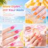 imageBeetles Neon Gel Nail Polish  Beetles Summer Voyage Sunstripe Summer Nails 6 Colors Summer Gel Nail Polish Set Soak Off UV LED Neon Nails LongLasting Manicure Salon DIY for HolidaySunstripe