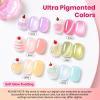 imageBeetles Neon Gel Nail Polish  Beetles Summer Voyage Sunstripe Summer Nails 6 Colors Summer Gel Nail Polish Set Soak Off UV LED Neon Nails LongLasting Manicure Salon DIY for HolidaySoft Glow Pudding
