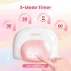 imageBeetles Neon Gel Nail Polish  Beetles Summer Voyage Sunstripe Summer Nails 6 Colors Summer Gel Nail Polish Set Soak Off UV LED Neon Nails LongLasting Manicure Salon DIY for HolidayCandy White UV Nail Lamp