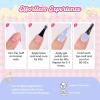 imageBeetles Neon Gel Nail Polish  Beetles Summer Voyage Sunstripe Summer Nails 6 Colors Summer Gel Nail Polish Set Soak Off UV LED Neon Nails LongLasting Manicure Salon DIY for HolidayD  Creme Blue  Blueberry Smoothie