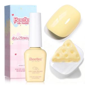 imageBeetles Neon Gel Nail Polish  Beetles Summer Voyage Sunstripe Summer Nails 6 Colors Summer Gel Nail Polish Set Soak Off UV LED Neon Nails LongLasting Manicure Salon DIY for HolidayK  Creme Yellow  Taste of Spring Butter Morning