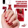 imageBeetles 4th of July Nails Gel Nail Polish Kit with U V Light 6 Colors Red White Blue Independence Day Nail Gift Set HEMAFree TPOFree Gel Polish Base Top Coat Stickers Nail Art Tools DIY for Women00 35 Colors Outfits
