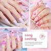 imageBeetles 4th of July Nails Gel Nail Polish Kit with U V Light 6 Colors Red White Blue Independence Day Nail Gift Set HEMAFree TPOFree Gel Polish Base Top Coat Stickers Nail Art Tools DIY for WomenAwakening Alice