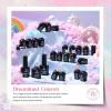imageBeetles 4th of July Nails Gel Nail Polish Kit with U V Light 6 Colors Red White Blue Independence Day Nail Gift Set HEMAFree TPOFree Gel Polish Base Top Coat Stickers Nail Art Tools DIY for Women20 Colors Dreamland Unicorn