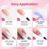 imageBeetles 4th of July Nails Gel Nail Polish Kit with U V Light 6 Colors Red White Blue Independence Day Nail Gift Set HEMAFree TPOFree Gel Polish Base Top Coat Stickers Nail Art Tools DIY for WomenLoves Prism