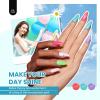 imageBeetles 4th of July Nails Gel Nail Polish Kit with U V Light 6 Colors Red White Blue Independence Day Nail Gift Set HEMAFree TPOFree Gel Polish Base Top Coat Stickers Nail Art Tools DIY for Women0 11 Color Outfits