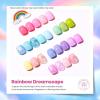 imageBeetles Deal Box Jelly Gel Nail Polish Set Summer Pink Milky White Black Green Cat Eye Jelly Veil Gel Polish Set HEMAFree TPOFree Base Top Coat 36 PCS 25 Colors UV LED Needed DIY Salon Home Gifts0Rainbow Dreamscape
