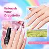imageBeetles Deal Box Jelly Gel Nail Polish Set Summer Pink Milky White Black Green Cat Eye Jelly Veil Gel Polish Set HEMAFree TPOFree Base Top Coat 36 PCS 25 Colors UV LED Needed DIY Salon Home Gifts0Rainbow Dreamscape