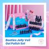 imageBeetles Deal Box Jelly Gel Nail Polish Set Summer Pink Milky White Black Green Cat Eye Jelly Veil Gel Polish Set HEMAFree TPOFree Base Top Coat 36 PCS 25 Colors UV LED Needed DIY Salon Home Gifts000 Deal Box Jelly Veil Gel Polish Set