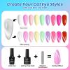 imageBeetles Deal Box Jelly Gel Nail Polish Set Summer Pink Milky White Black Green Cat Eye Jelly Veil Gel Polish Set HEMAFree TPOFree Base Top Coat 36 PCS 25 Colors UV LED Needed DIY Salon Home Gifts000 Deal Box Harmony Palette Gel Polish Set