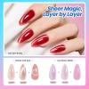 imageBeetles Deal Box Jelly Gel Nail Polish Set Summer Pink Milky White Black Green Cat Eye Jelly Veil Gel Polish Set HEMAFree TPOFree Base Top Coat 36 PCS 25 Colors UV LED Needed DIY Salon Home Gifts000 Deal Box Jelly Veil Gel Polish Set