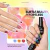imageBeetles Deal Box Jelly Gel Nail Polish Set Summer Pink Milky White Black Green Cat Eye Jelly Veil Gel Polish Set HEMAFree TPOFree Base Top Coat 36 PCS 25 Colors UV LED Needed DIY Salon Home GiftsVivid Moments