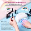 imageBeetles Deal Box Jelly Gel Nail Polish Set Summer Pink Milky White Black Green Cat Eye Jelly Veil Gel Polish Set HEMAFree TPOFree Base Top Coat 36 PCS 25 Colors UV LED Needed DIY Salon Home Gifts0Rainbow Dreamscape