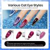 imageBeetles Deal Box Jelly Gel Nail Polish Set Summer Pink Milky White Black Green Cat Eye Jelly Veil Gel Polish Set HEMAFree TPOFree Base Top Coat 36 PCS 25 Colors UV LED Needed DIY Salon Home Gifts000Enchanted Cat Eye
