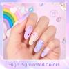 imageBeetles Deal Box Jelly Gel Nail Polish Set Summer Pink Milky White Black Green Cat Eye Jelly Veil Gel Polish Set HEMAFree TPOFree Base Top Coat 36 PCS 25 Colors UV LED Needed DIY Salon Home GiftsDreamland Unicorn