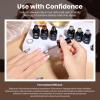imageBeetles Deal Box Jelly Gel Nail Polish Set Summer Pink Milky White Black Green Cat Eye Jelly Veil Gel Polish Set HEMAFree TPOFree Base Top Coat 36 PCS 25 Colors UV LED Needed DIY Salon Home Gifts00 Catwalk Tonal Hues