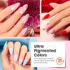 imageBeetles Deal Box Jelly Gel Nail Polish Set Summer Pink Milky White Black Green Cat Eye Jelly Veil Gel Polish Set HEMAFree TPOFree Base Top Coat 36 PCS 25 Colors UV LED Needed DIY Salon Home Gifts0Vibrant Subtle