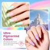 imageBeetles Deal Box Jelly Gel Nail Polish Set Summer Pink Milky White Black Green Cat Eye Jelly Veil Gel Polish Set HEMAFree TPOFree Base Top Coat 36 PCS 25 Colors UV LED Needed DIY Salon Home Gifts0Rainbow Dreamscape