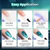 imageBeetles Green Spirit Cat Eye Gel Nail Polish Set  6 Colors Glitter Green Cat Eye Spring Gel Polish Kit Lime Emerald Olive Magnetic Shine Soak Off UV Manicure Gift for Women000Galaxy Beam