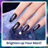 imageBeetles Green Spirit Cat Eye Gel Nail Polish Set  6 Colors Glitter Green Cat Eye Spring Gel Polish Kit Lime Emerald Olive Magnetic Shine Soak Off UV Manicure Gift for WomenKaleido Galaxy