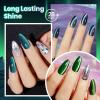 imageBeetles Green Spirit Cat Eye Gel Nail Polish Set  6 Colors Glitter Green Cat Eye Spring Gel Polish Kit Lime Emerald Olive Magnetic Shine Soak Off UV Manicure Gift for Women000Galaxy Beam