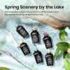 imageBeetles Green Spirit Cat Eye Gel Nail Polish Set  6 Colors Glitter Green Cat Eye Spring Gel Polish Kit Lime Emerald Olive Magnetic Shine Soak Off UV Manicure Gift for WomenSpring scenery by the lake