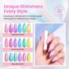 imageBeetles Green Spirit Cat Eye Gel Nail Polish Set  6 Colors Glitter Green Cat Eye Spring Gel Polish Kit Lime Emerald Olive Magnetic Shine Soak Off UV Manicure Gift for WomenPastel Whirlwind