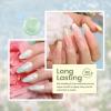 imageBeetles Green Spirit Cat Eye Gel Nail Polish Set  6 Colors Glitter Green Cat Eye Spring Gel Polish Kit Lime Emerald Olive Magnetic Shine Soak Off UV Manicure Gift for WomenSpring scenery by the lake