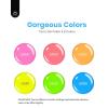 imageBeetles Green Spirit Cat Eye Gel Nail Polish Set  6 Colors Glitter Green Cat Eye Spring Gel Polish Kit Lime Emerald Olive Magnetic Shine Soak Off UV Manicure Gift for Women6 ColorsNeon Light