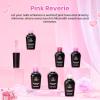 imageBeetles Green Spirit Cat Eye Gel Nail Polish Set  6 Colors Glitter Green Cat Eye Spring Gel Polish Kit Lime Emerald Olive Magnetic Shine Soak Off UV Manicure Gift for WomenPink Reverie