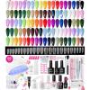 imageBeetles 4th of July Nails Gel Nail Polish Kit with U V Light 6 Colors Red White Blue Independence Day Nail Gift Set HEMAFree TPOFree Gel Polish Base Top Coat Stickers Nail Art Tools DIY for Women00Travel Diary