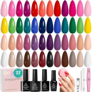 imageBeetles 4th of July Nails Gel Nail Polish Kit with U V Light 6 Colors Red White Blue Independence Day Nail Gift Set HEMAFree TPOFree Gel Polish Base Top Coat Stickers Nail Art Tools DIY for Women00 Chic Outfits