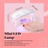 imageBeetles 2 Colors 8ML White Pink Gel Nail Polish Kit with U V Light 6 Pcs Gel Polish Set French Tip DIY Manicure Kit with Base amp Top Coat Nail File for Beginners Soak Off Gifts for Women0ColorRed