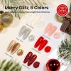 imageBeetles 2 Colors 8ML White Pink Gel Nail Polish Kit with U V Light 6 Pcs Gel Polish Set French Tip DIY Manicure Kit with Base amp Top Coat Nail File for Beginners Soak Off Gifts for Women1  Merry Glitz