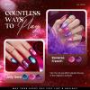 imageBeetles Deal Box Gel Nail Polish Kit with U V Light  20 Colors Gel Polish 40 Pcs Mix amp Muse Nail Kit with TPO amp HEMA Free Base and Top Coat DIY Nails Supplies Home Salon Manicure Set Gifts for Women520 Colors Gemstone Party