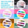 imageBeetles Deal Box Gel Nail Polish Kit with U V Light  20 Colors Gel Polish 40 Pcs Mix amp Muse Nail Kit with TPO amp HEMA Free Base and Top Coat DIY Nails Supplies Home Salon Manicure Set Gifts for Women1  Infinite Inspirations