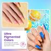 imageBeetles Deal Box Gel Nail Polish Kit with U V Light  20 Colors Gel Polish 40 Pcs Mix amp Muse Nail Kit with TPO amp HEMA Free Base and Top Coat DIY Nails Supplies Home Salon Manicure Set Gifts for Women0Vibrarnt Holiday Collection