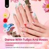 imageBeetles Deal Box Gel Nail Polish Kit with U V Light  20 Colors Gel Polish 40 Pcs Mix amp Muse Nail Kit with TPO amp HEMA Free Base and Top Coat DIY Nails Supplies Home Salon Manicure Set Gifts for Women0036 Colors Petal Symphony