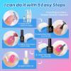 imageBeetles Deal Box Gel Nail Polish Kit with U V Light  32 Colors Studio Essentials Gel Polish 68 Pcs Nail Kit with TPO amp HEMA Free Base Coat Cat Eye Top Coat Home Salon DIY Nails Tools Gifts for Women0  35 Colors Deal Box Creative Flow