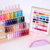 imageBeetles Deal Box Gel Nail Polish Kit with U V Light  32 Colors Studio Essentials Gel Polish 68 Pcs Nail Kit with TPO amp HEMA Free Base Coat Cat Eye Top Coat Home Salon DIY Nails Tools Gifts for WomenEmotional Journey