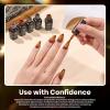 imageBeetles Deal Box Gel Nail Polish Kit with U V Light  32 Colors Studio Essentials Gel Polish 68 Pcs Nail Kit with TPO amp HEMA Free Base Coat Cat Eye Top Coat Home Salon DIY Nails Tools Gifts for Women0 Gilded Veil collection