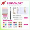 imageBeetles Deal Box Gel Nail Polish Kit with U V Light  32 Colors Studio Essentials Gel Polish 68 Pcs Nail Kit with TPO amp HEMA Free Base Coat Cat Eye Top Coat Home Salon DIY Nails Tools Gifts for WomenEmotional Manicure Nail Kit for Beginners