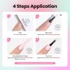imageBeetles Deal Box Gel Nail Polish Kit with U V Light  32 Colors Studio Essentials Gel Polish 68 Pcs Nail Kit with TPO amp HEMA Free Base Coat Cat Eye Top Coat Home Salon DIY Nails Tools Gifts for WomenSpring Energetic Movie