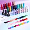 imageBeetles Deal Box Gel Nail Polish Kit with U V Light  32 Colors Studio Essentials Gel Polish 68 Pcs Nail Kit with TPO amp HEMA Free Base Coat Cat Eye Top Coat Home Salon DIY Nails Tools Gifts for WomenColor Notes Collection