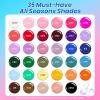 imageBeetles Deal Box Gel Nail Polish Kit with U V Light  32 Colors Studio Essentials Gel Polish 68 Pcs Nail Kit with TPO amp HEMA Free Base Coat Cat Eye Top Coat Home Salon DIY Nails Tools Gifts for Women0  35 Colors Deal Box Creative Flow